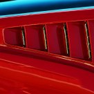 The Red Mustang.